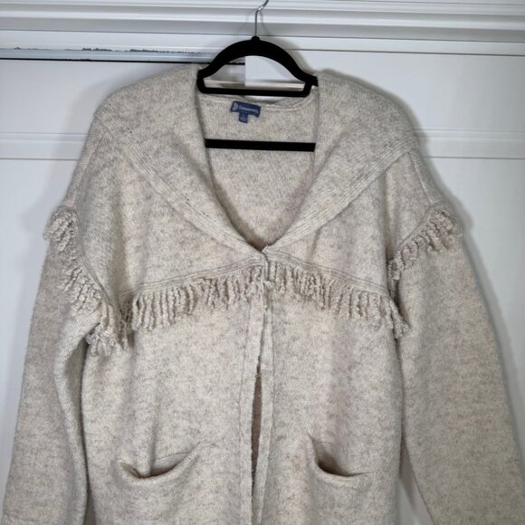 Democracy Western Fringe Cardigan with Pockets Large - Picture 4 of 14